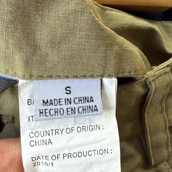 Pulse Olive Green Cargo Shorts Small - Picture 5 of 5